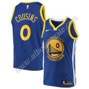 Camisetas Baloncesto NBA Golden State Warriors 2019-20 DeMarcus Cousins 15# Azul Icon Edition Swingm..